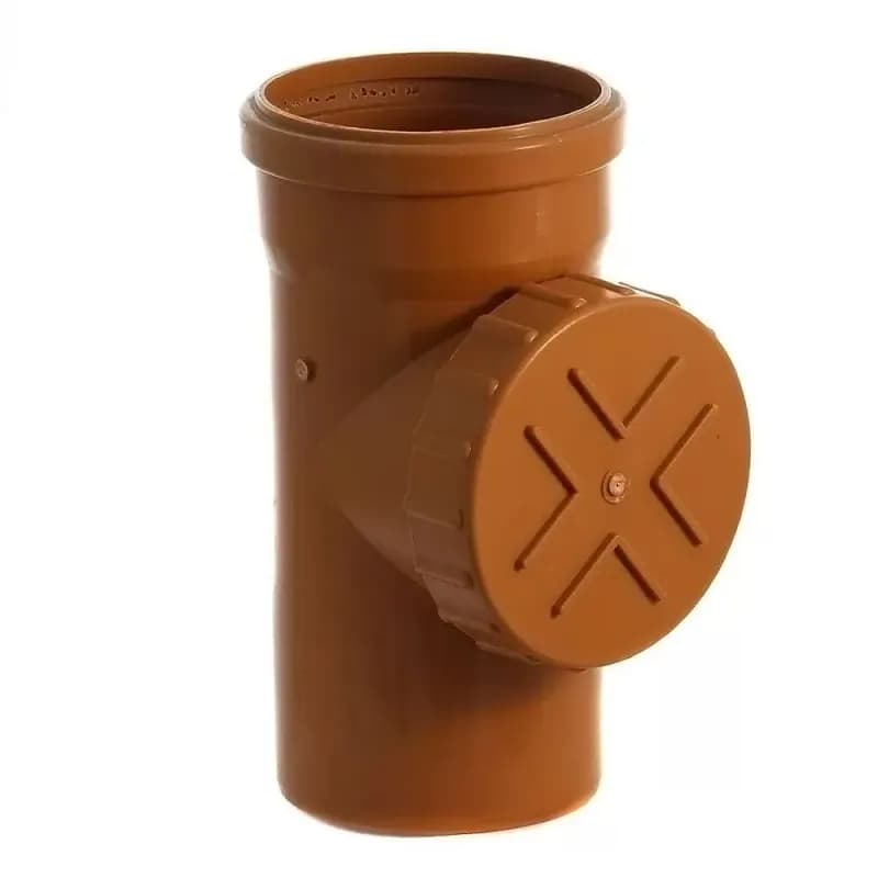 Рыжая ПВХ ревизия 110