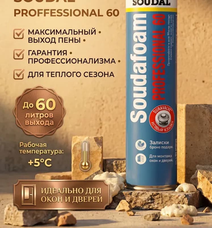 Пена клеевая Soudal
