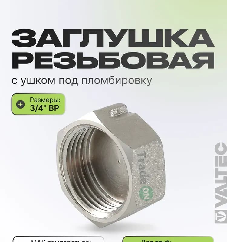 NTM заглушка 3/4 внутренняя