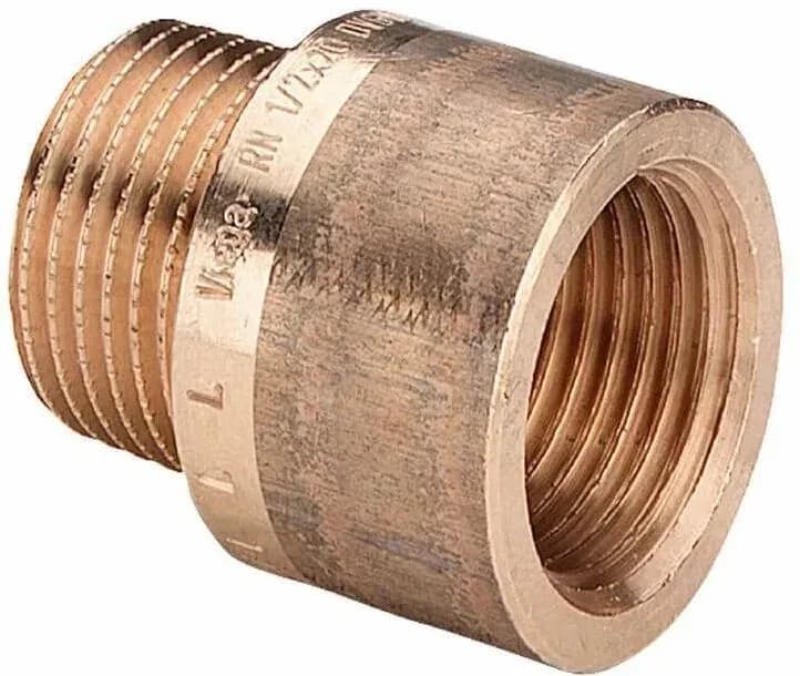 Viega удлинитель бронзовая 1/2-70 мм