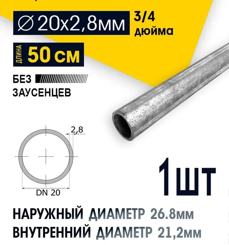 Оцинкованная труба 20