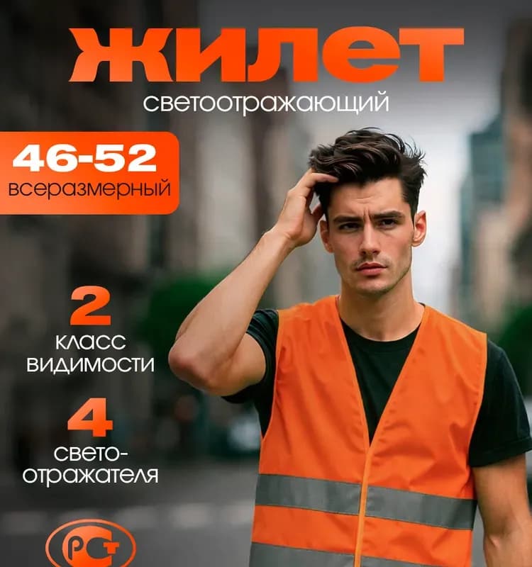 Жилет оранжевый