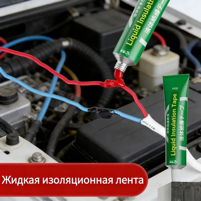Электроизоляционная лента красный