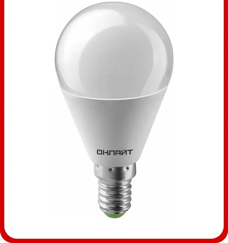 Лампа светодиодная OLL-G45-8-230-4K-E14