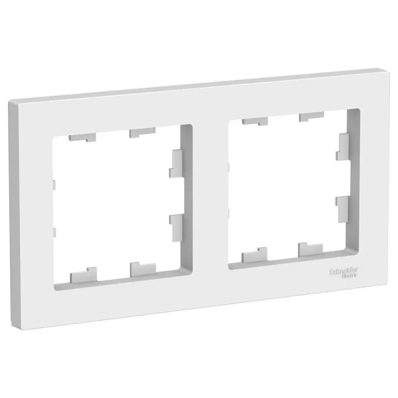 Рамка Schneider Atlas Design антибактериальный пластик с ионами серебра