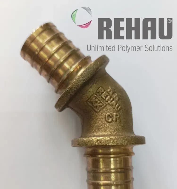 REHAU Угол бронзовая 32×32