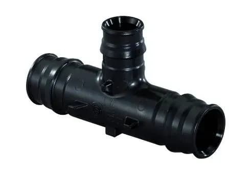 Uponor тройник переходной пластиковый 25×20×25