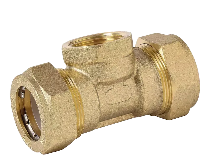 Тройник для гоф. трубы 32х1/2"Fх32 VER-PRO (16/2шт)