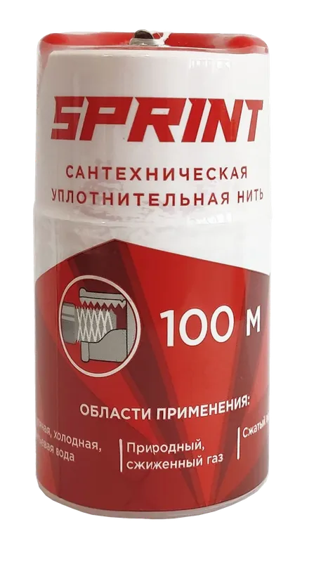 Нить для герметизации резьбы 100м. SPRINT (25/1шт)