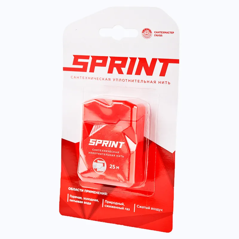 Нить для герметизации резьбы 25м. SPRINT (25/1шт)