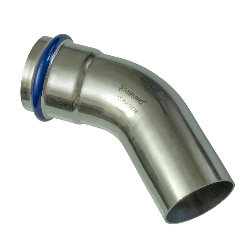 НЕРЖ Уголок 45° вн/нар. 64а*64 "VER-PRO" (2/1шт)