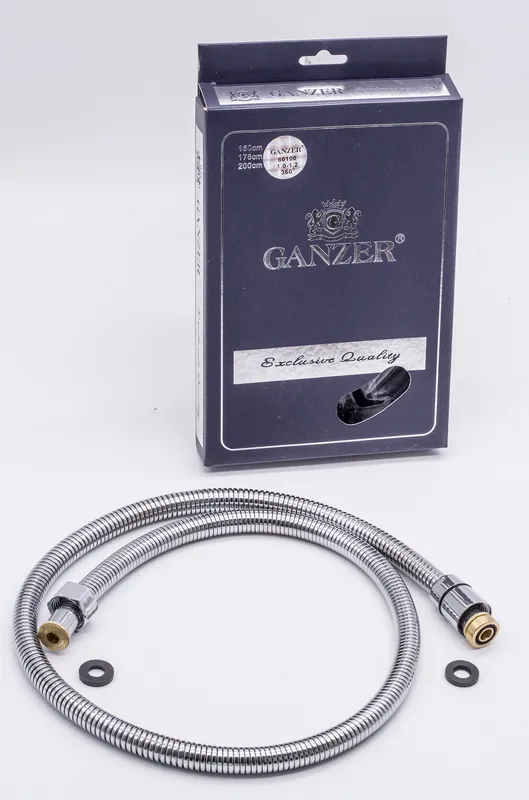60200 Шланг для душа 200см. GANZER (50/1шт)