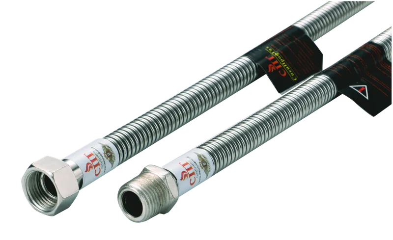 Газовая подводка сильфон. 1/2" 60см. Г.Ш. СПГ (100/1шт)