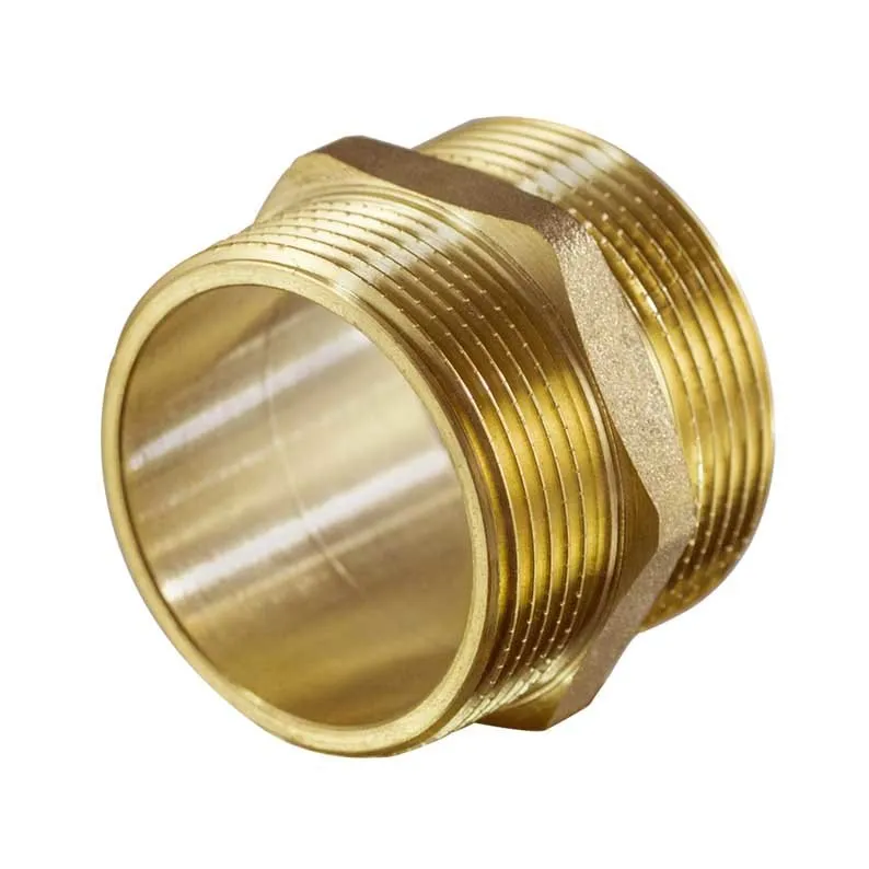 Ниппель латун 1/4 ш х 1/4 ш. ViEiR (1400/20шт)