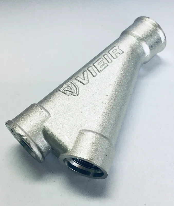 Тройник косой для гильзы под пог. дат. тем. 1" ViEiR (30/2шт)