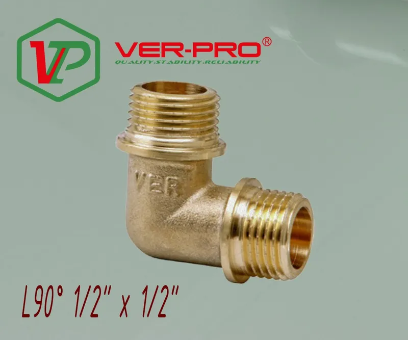 Уголок латун 1/2 Ш. х 1/2 Ш. ViEiR (140/10шт)