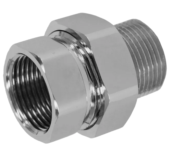 ХРОМ Американка прямая 1/2г х 1/2ш ViEiR (200/10шт)