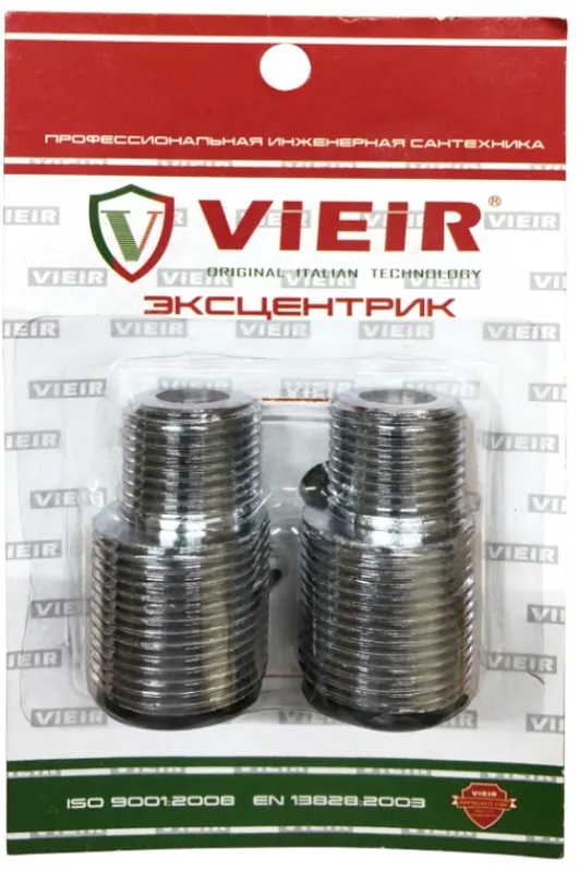 Эксцентрик 1/2ш. х 3/4ш. прямой КОРОТКИЙ ViEiR (40/1пар)